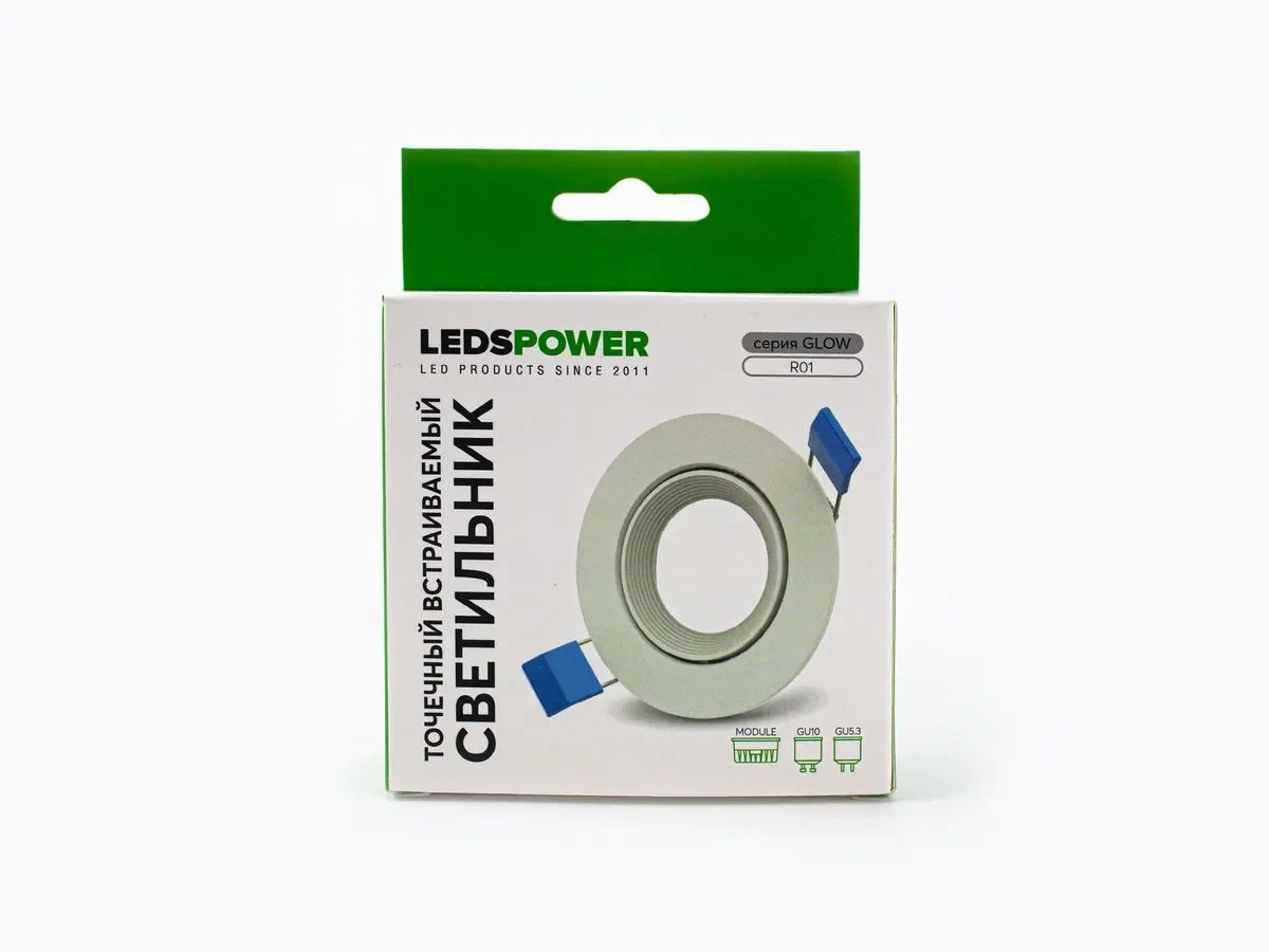 Точечный встраиваемый светильник LEDS POWER R01 серия GLOW  в Москве 