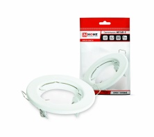 Светильник встраиваемый MR16R-RW-standard металл под лампу JCDR GU5.3 12/230В белый IN HOME арт. 4690612012100 - 4690612012100