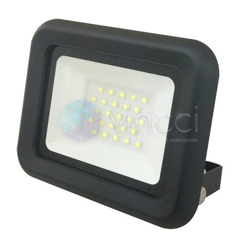 Светодиодный прожектор PFL-C-10w 6500K IP65 (с рамкой) Jazzway - PFL-C-10w
