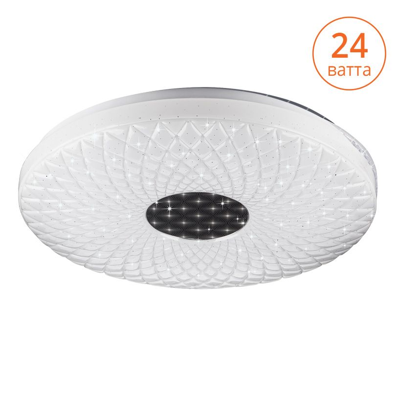 Светильник LED ZEPPELIN 24W 1680 LM 4000K эффект "звездного неба" 60x380MM IP20 1/10 Wolta - CLL0824W-ZEPPELIN