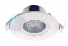Встраиваемый светодиодный светильник PSP-RF 9039 7W 4000K 38° круг/неповор. White IP40 Jazzway - PSP-RF 9039 7W 38°