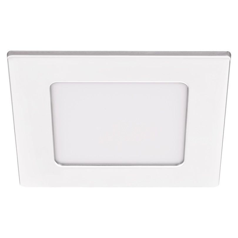 Светильник LED ультратонкий встраиваемый 5W 4000K 325LM квадрат белый 20x80MM 1/50 Wolta - DLUSWH-DLL5W-S