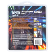 ULS-N01-2835-120LED/m-6mm-IP67-DC12V-9W/m-5M-6500K блистер  
